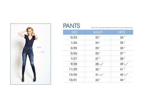 DENIM SIZE GUIDE – Official Kancan USA