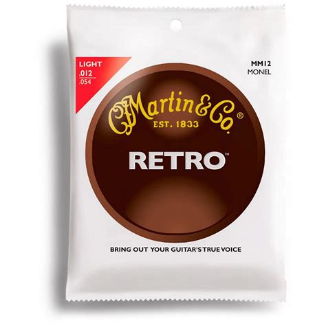 Martin MM12 Retro Series Light Acoustic Guitar Strings | Guitar Center