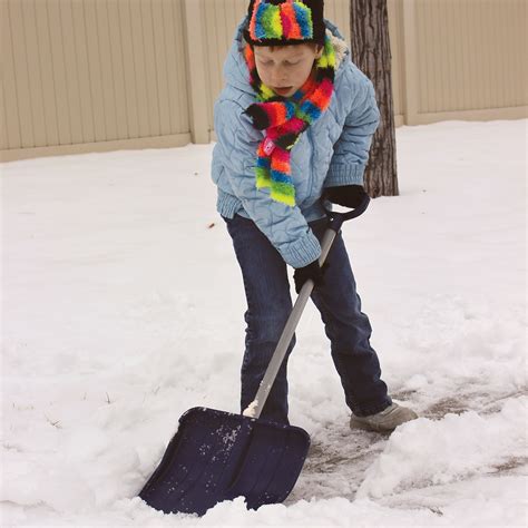 Child-Size Snow Shovel - For Small Hands