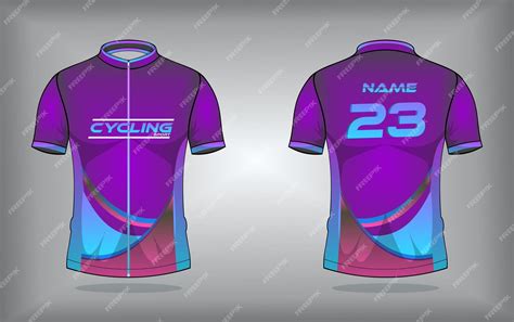 Premium Vector | Cycling jersey premium