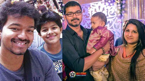 Actor Vijay Family Photos with Wife Sangeetha, Son Sanjay, Daughter ...