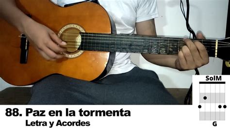 Paz en la tormenta - Letra y acordes (Tutorial Guitarra) #88 - YouTube