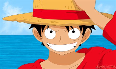 Luffy One Piece by nano140795 on DeviantArt