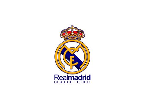 Real Madrid CF Logo HD Desktop Wallpapers