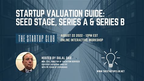 Startup Valuation Guide: Seed Stage, Series A & Series B | Startupclub