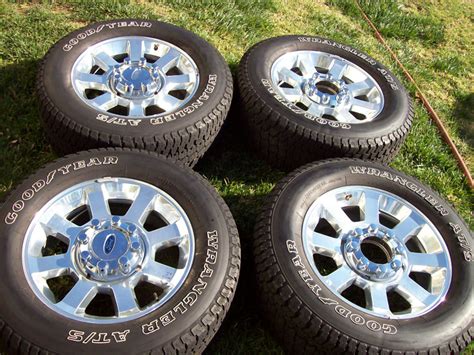 20" Factory Chrome Ford F-250 F-350 Superduty Wheels Tires OEM King Ranch Forged | eBay