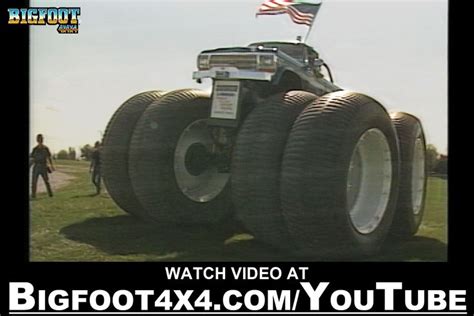 Some rare footage of BIGFOOT #5 with DUAL tires, shortly after it was built in 1986. Bob ...