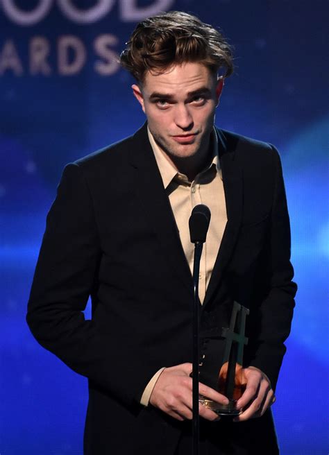 Robert Pattinson at the Hollywood Film Awards 2014 Pictures | POPSUGAR Celebrity