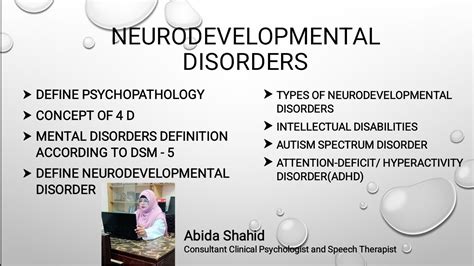 Neurodevelopmental Disorders and Its Types || Intellectual Disability Disorder - YouTube