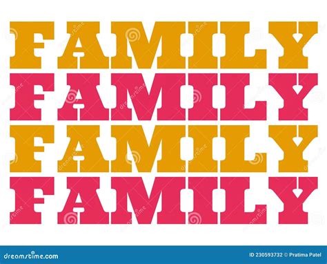 Family Text, Abstract Background, Art Template, Poster, Graphic Design Illustration Wallpaper ...