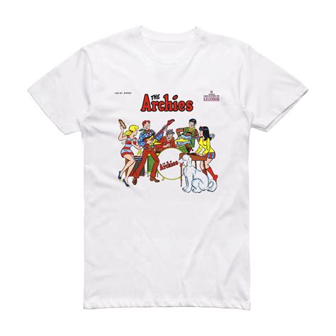 The Archies The Archies Album Cover T-Shirt White – ALBUM COVER T-SHIRTS