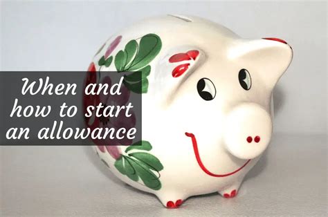 When and How to Start Allowance | Money In Your Tea