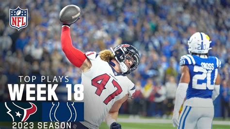 Houston Texans Top Plays vs. Indianapolis Colts | 2023 Regular Season ...