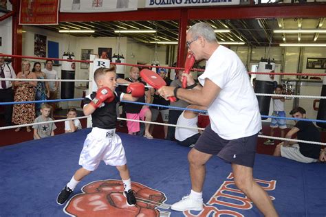 Rumbles Boxing Academy opened by Mayor of Swale in Castle Road, Sittingbourne