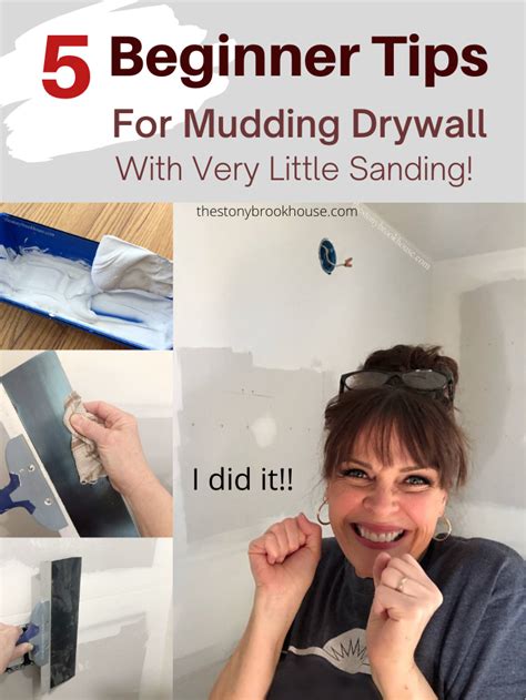 5 Beginner Tips for Mudding Drywall With Very Little Sanding | The ...