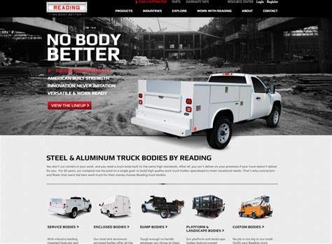 Redefining Responsive: The Reading Truck Body Website - Synapse Insights