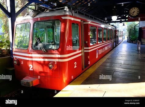 Corcovado mountain train hi-res stock photography and images - Alamy