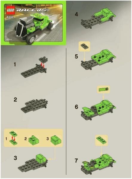 Lego Hot Rod Instructions - Promo 6 Two Hot Rod Instructions For 149 Bricks Lego Bauanleitung ...