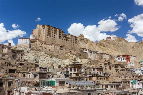 Leh Palace in Ladakh, India Stock Photo - Image of medieval, history ...