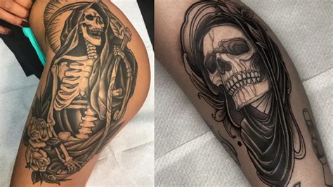 Update more than 69 grim reaper with skulls tattoos latest - in.cdgdbentre