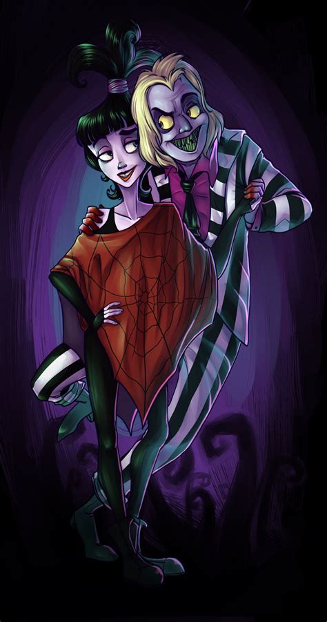 Fanart de Beetlejuice y Lydia :) | Beetlejuice cartoon, Beetlejuice fan ...