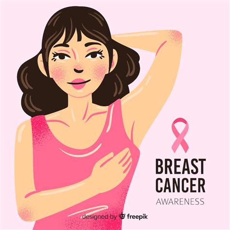 Breast Cancer Awareness Cartoon