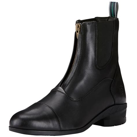 Ariat Men’s Heritage IV Zip Paddock Boots - Black in Paddock Boots at Schneider Saddlery