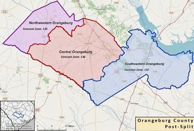 NWS seeks better forecasts for region; Orangeburg County being divided into three weather zones