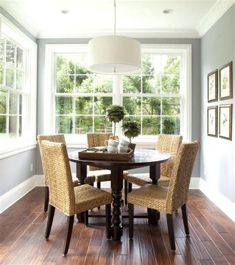 inspired seagrass chairs in dining room traditional with dining room ...