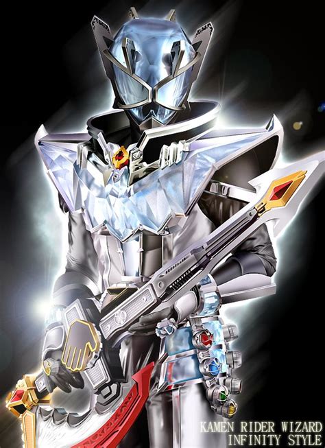 Kamen Rider Wizard (Infinity Style) | Kamen rider wizard, Kamen rider ...