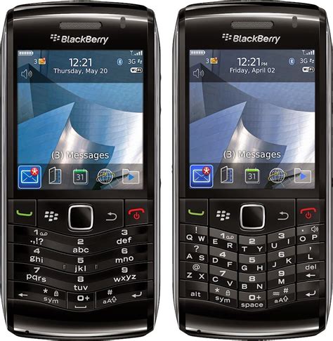 retro mobile phones and other gadgets: BlackBerry Pearl 3G 9100 / 9105 (2010) | Blackberry pearl ...