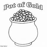 Pot Of Gold 20 coloring Page sketch template