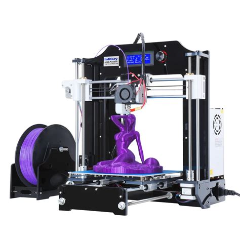 RepRap i3 3D Printer kits FDM Injection Molded CNC Full Colors 3d printer with free Filaments ...