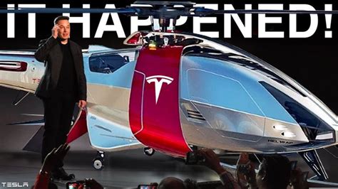 IT HAPPENED! Elon Musk FINALLY Reveals New Tesla Helicopter! | New tesla, Tesla, Helicopter