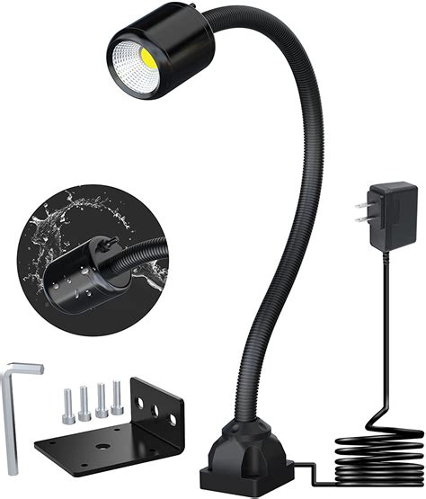 Led Machine Light,Flexible Gooseneck Work lamp 14W IP66 Water Proof Work Lamp, for Machine Tools ...