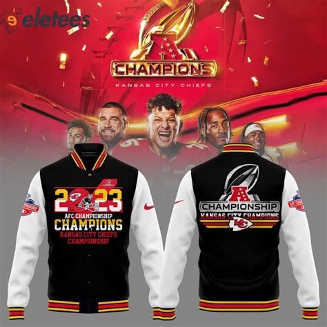 KC Chief AFC Championship 2023 Bomber Jacket