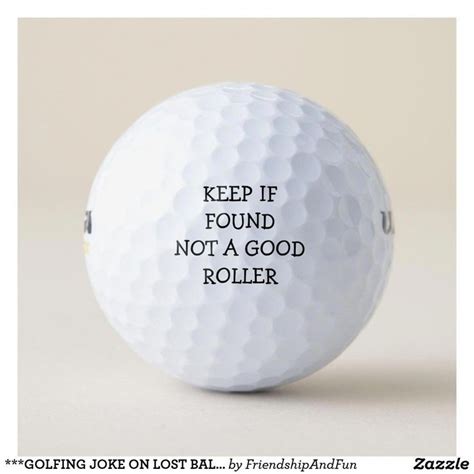 ***GOLFING JOKE ON LOST BALL*** GOLF BALL #golfhumour #golfingjokes | Golf ball, Golf humor ...