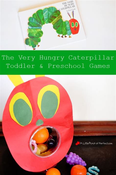 Feed The Very Hungry Caterpillar Toddler & Preschool Activities - A ...