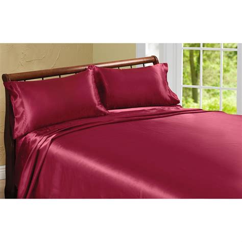 Satin Sheet Set - 221884, Sheets at Sportsman's Guide