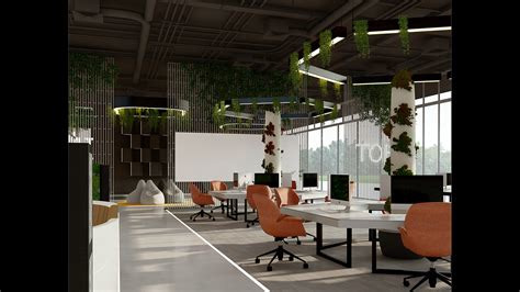 OFFICE SPACE ANIMATION on Behance