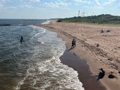 Beachgoers take in the sun at Staten Island beaches - silive.com