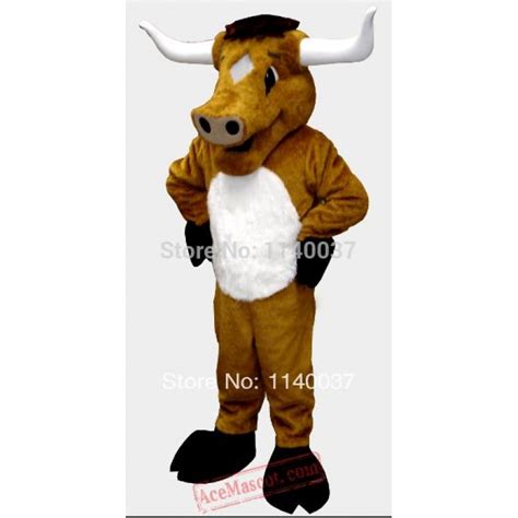 Bull Cattle Mascot Costume