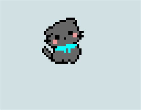 Cute cat pixel art