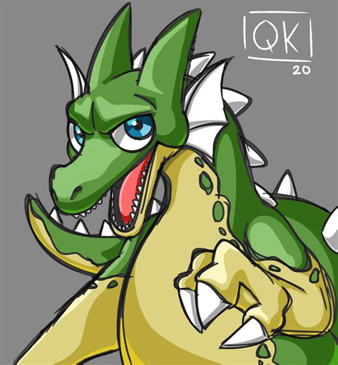 GREEN DRAGON by QKranks on DeviantArt