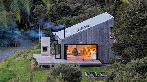 New Zealand's backcountry huts inspired this breezy, open home - Curbed