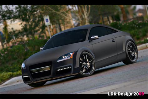 Audi TT Black matt by LdkDesign on DeviantArt