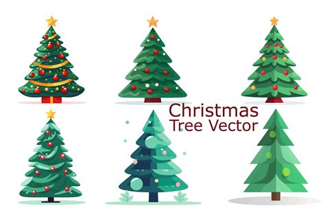 Christmas Tree Vector. Tree Vector Graphic by amazinart · Creative Fabrica