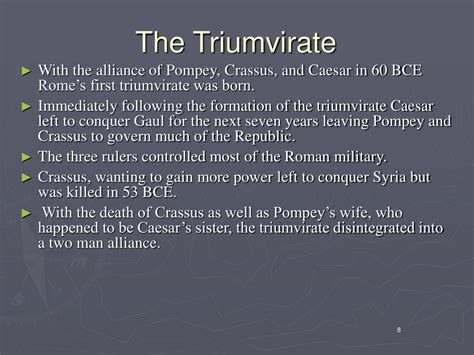 PPT - Rome’s First Triumvirate PowerPoint Presentation, free download ...