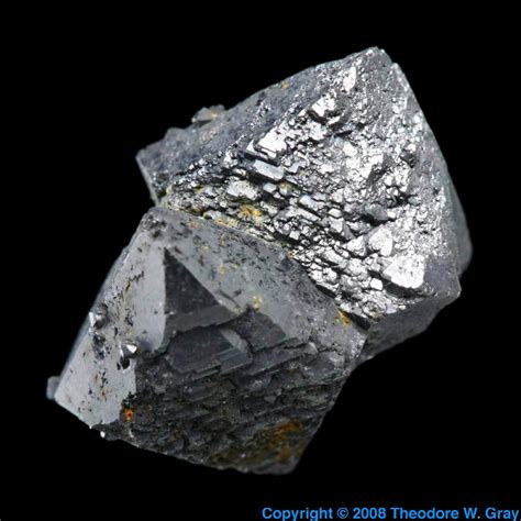 Brookite, a sample of the element Titanium in the Periodic Table