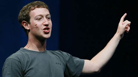 Facebook Chief Executive Officer and Co-Founder Mark Zuckerberg. Image ...